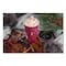 Dart Paper Hot Drink Cups in Bistro Design, 16 oz, Maroon, PK1000 316SI-0041 - alternate 2